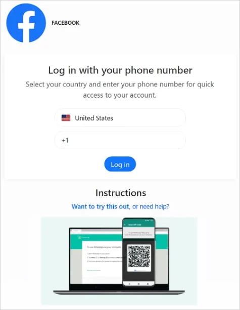 Το ψεύτικο site στο Facebook