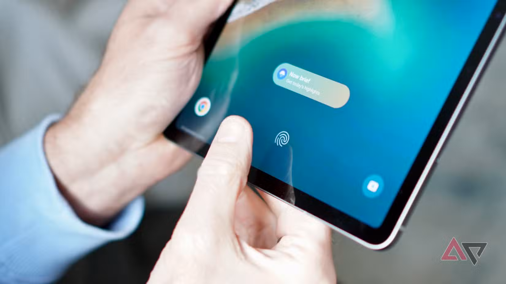 Ο αισθητήρας δακτυλικών αποτυπωμάτων στο Samsung Galaxy Tab S11