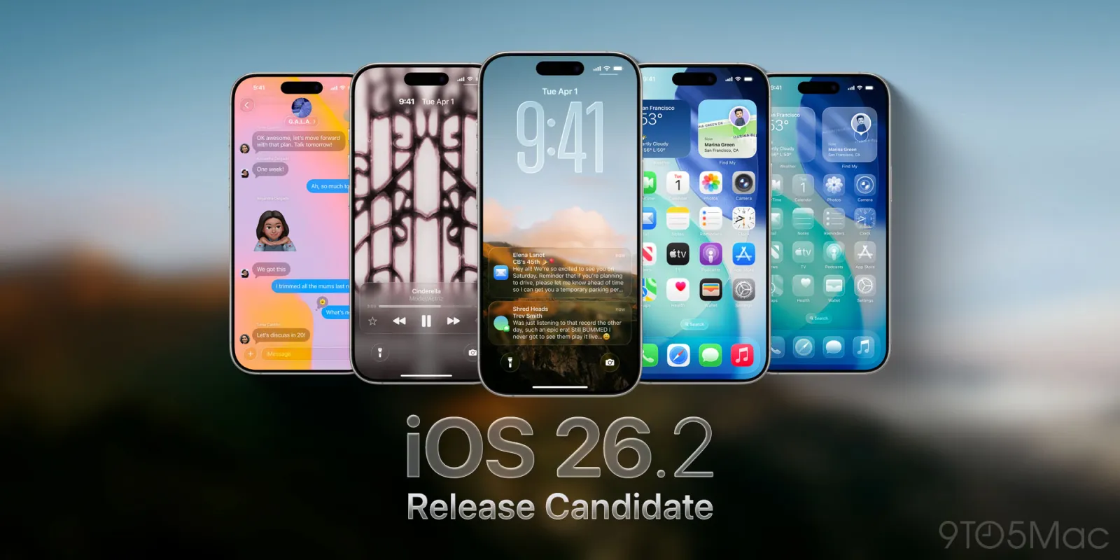 Η Apple κυκλοφορεί το iOS 26.2 RC για iPhone