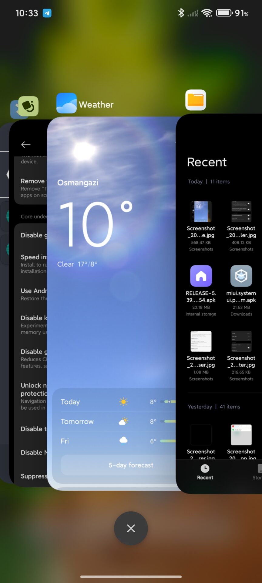 Ανοίγει επίσημα το πρόγραμμα beta πρόσφατων εφαρμογών τύπου HyperOS iOS 2 Πρόσφατες εφαρμογές στυλ iOS HyperOS 2