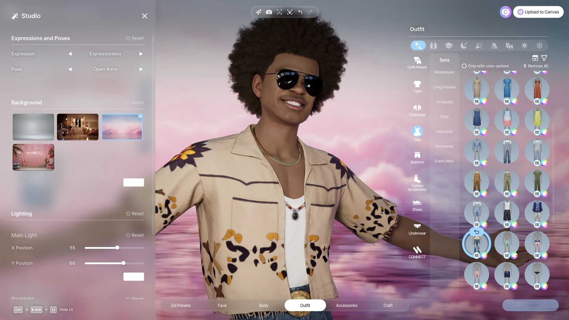 Δημιουργός χαρακτήρων Inzoi