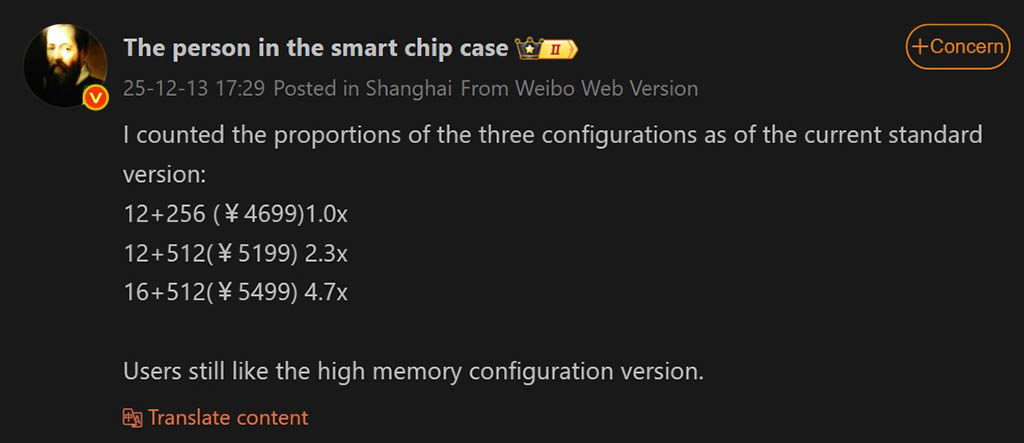 Το Standard Huawei Mate 80 16+ 512GB σημείωσε την υψηλότερη βαθμολογία σε πωλήσεις