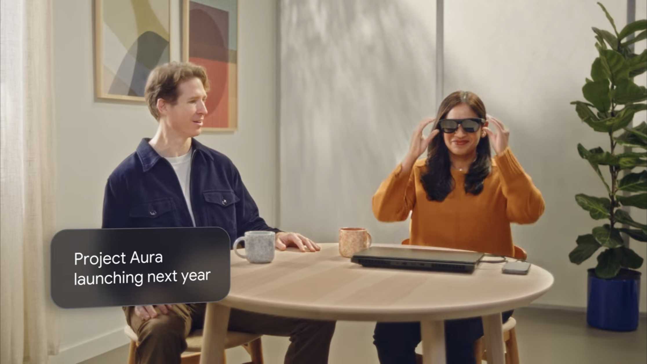 Πειραγμένα γυαλιά Project Aura