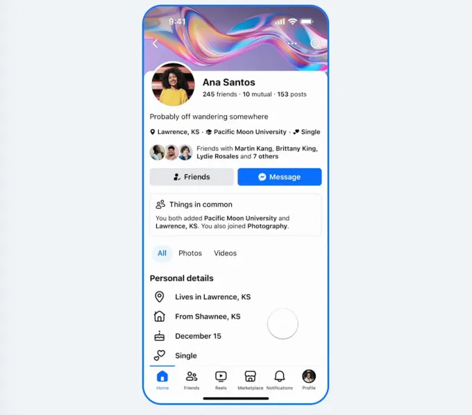 Ο επανασχεδιασμός του Facebook εστιάζει σε φίλους, φωτογραφίες, Marketplace και πολλά άλλα