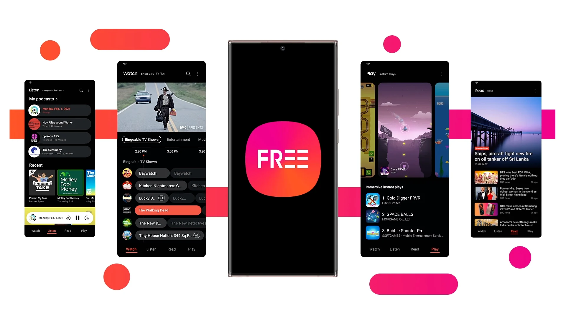 Τι είναι το Samsung Free και γιατί υπάρχει στη συσκευή μου Galaxy;