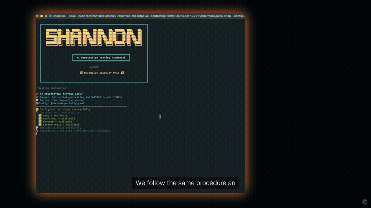 Shannon - AI Pentesting Tool PoC