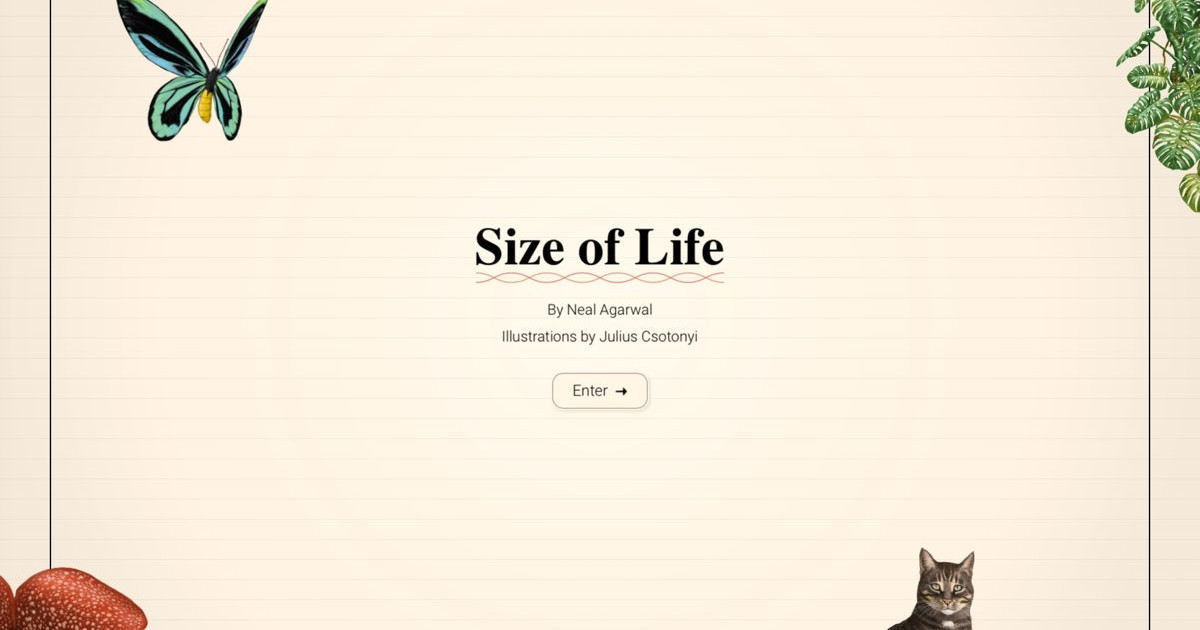 Ανακαλύψτε το Διαδραστικό Αριστούργημα που Θα σας Σοκάρει με την Κλίμακα της Ζωής!