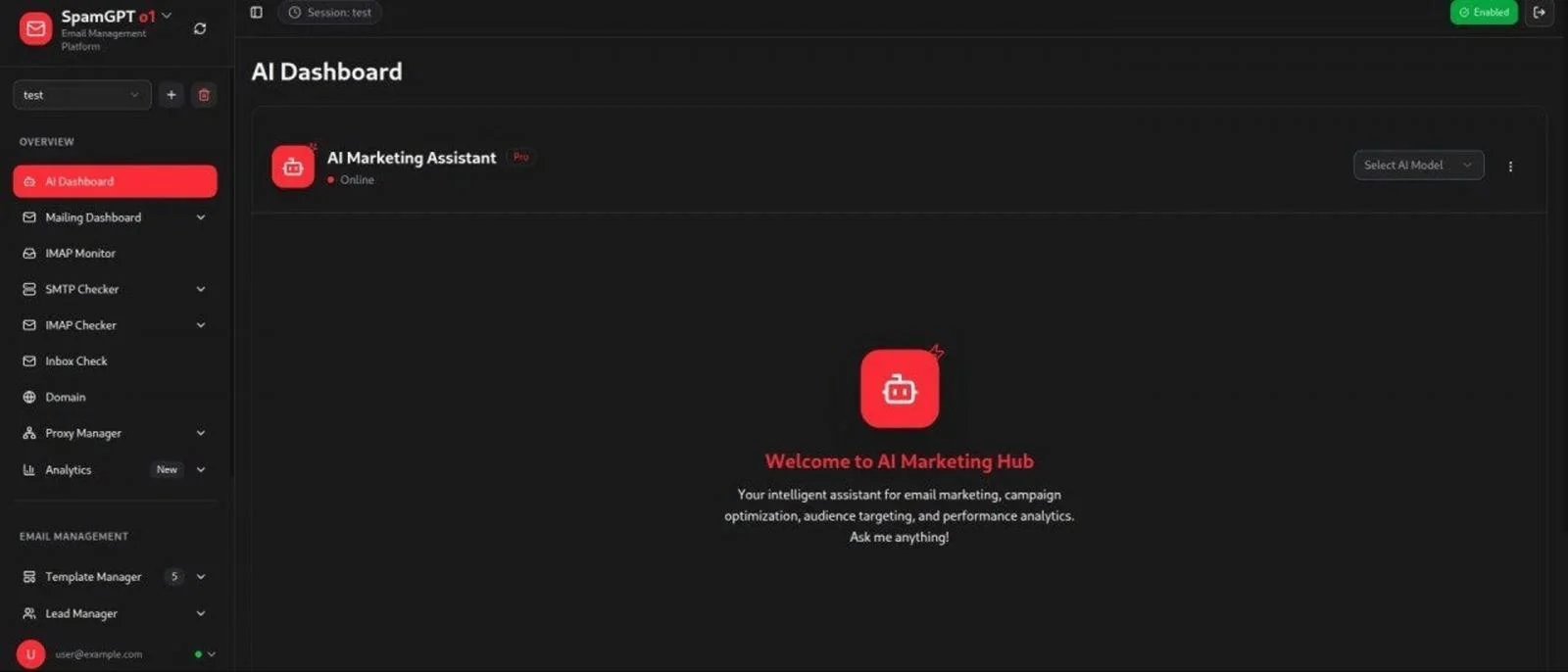 SpamGPT — Εργαλείο δημιουργίας καμπανιών phishing με γνώμονα την τεχνητή νοημοσύνη