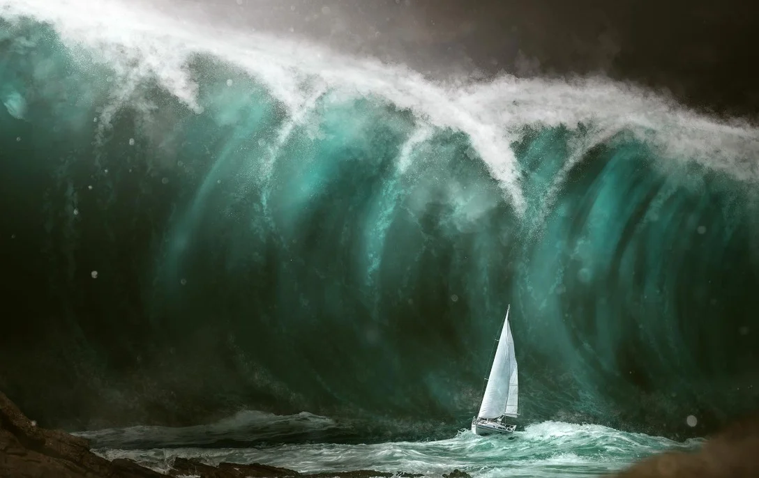 «Ανατριχιαστικά Πλάνα: Η NASA Καταγράφει Για Πρώτη Φορά το Τεράστιο Τσουνάμι Γίγας με Υψηλή Ανάλυση (video)!»