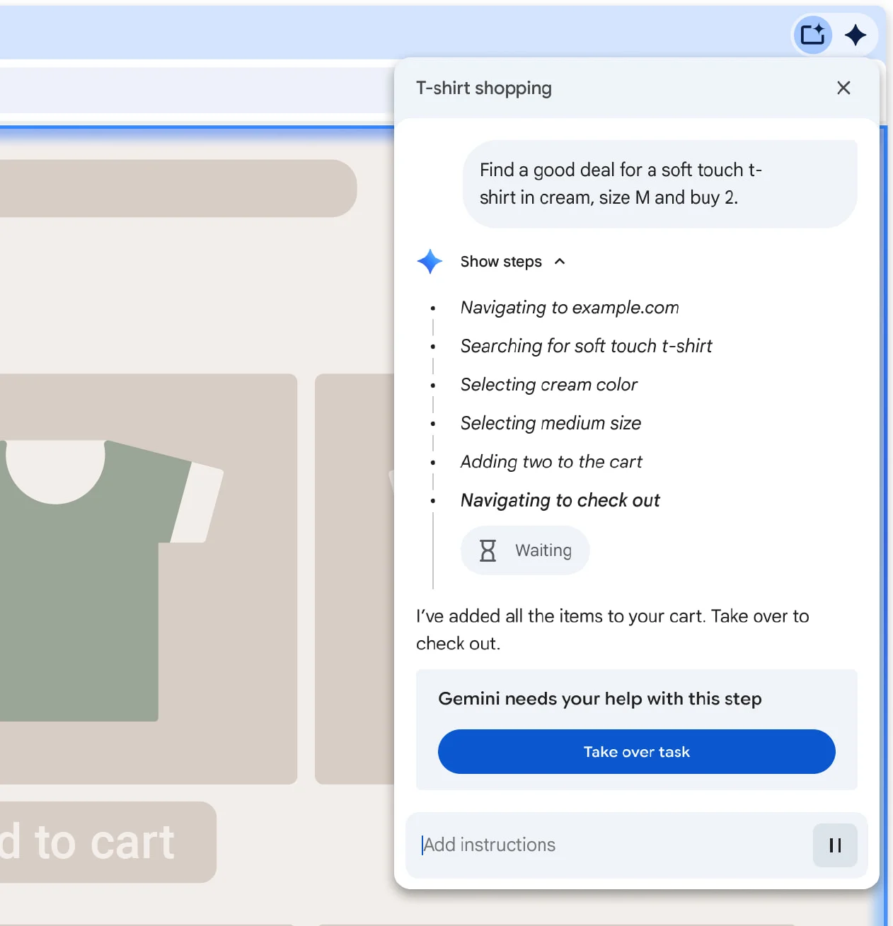 Προτρέπεται ο χρήστης να χειριστεί το τελευταίο βήμα επικίνδυνων ενεργειών