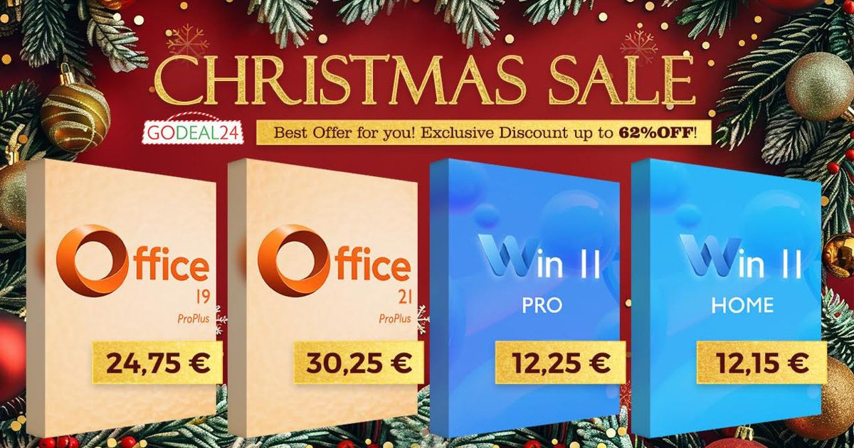 Απίστευτο: Αποκτήστε ΙΣΟΒΙΑ Άδεια για MS Office 2021 μόνο με 30,25€ και Windows 11 Pro με… μόλις 12,25€!