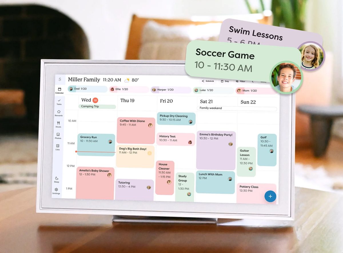 Το Skylight αποκαλύπτει το Calendar 2 με εργαλεία οργάνωσης AI στην CES 2026