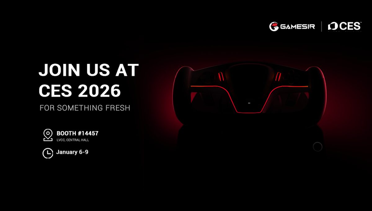 Το GameSir θα παρουσιάσει το νέο Gaming Gear στην CES 2026