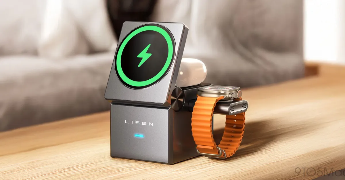 MagSafe Monday: Ο φορτιστής Qi2 3 σε 1 της LISEN έχει σχεδιαστεί για να χειρίζεται όλες τις συσκευές σας με μοναδικό αναδιπλούμενο σχεδιασμό