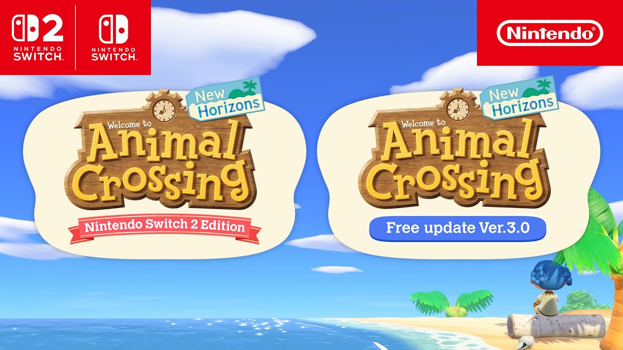 Animal Crossing: New Horizons – Nintendo Switch 2 Edition & Δωρεάν ενημέρωση – Trailer ανακοίνωσης - YouTube