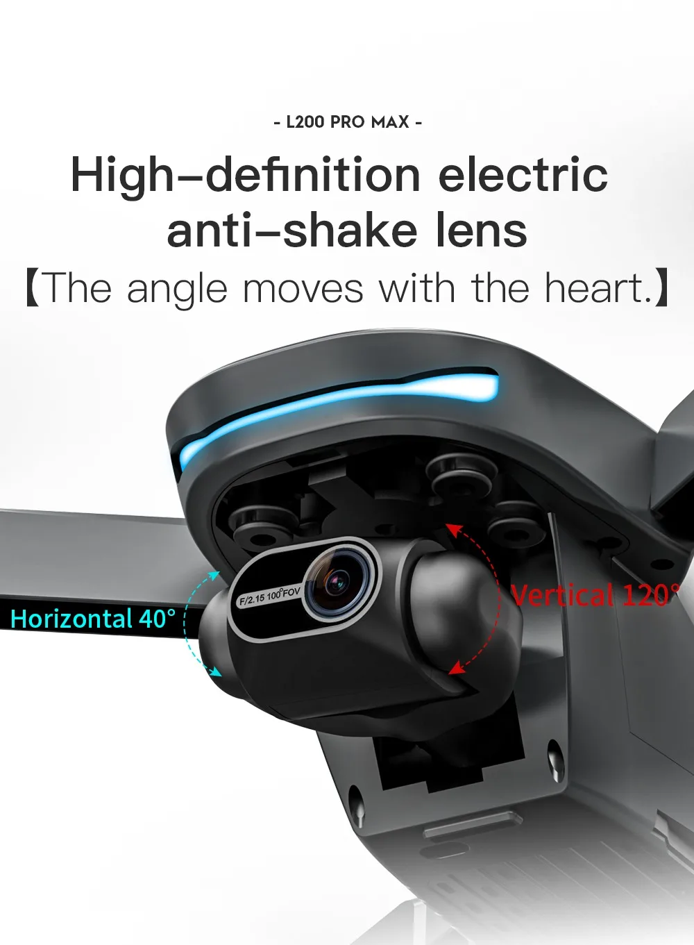 LYZRC L200 PRO MAX : Με GPS, αποφυγή εμποδίων και δύο μπαταρίες, δικό σας, με τιμές από 113.7€