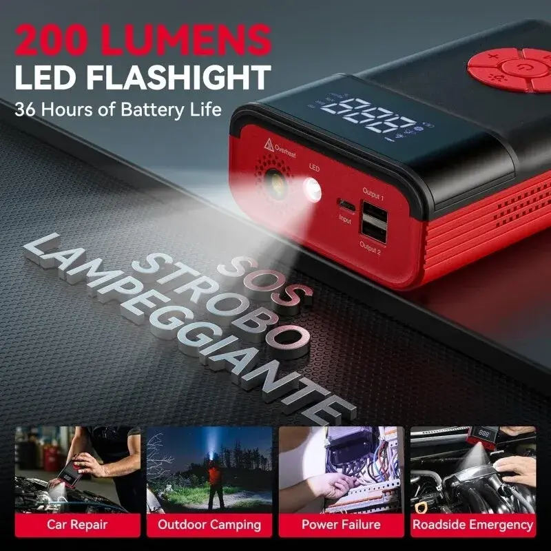 «Ανακαλύψτε το Andeman 4000A: Η Μοναδική Συσκευή που Συνδυάζει Jump Starter, Φιλοξενία Αέρα και Power Bank – Μην το Χάσετε!» «Ανακαλύψτε το Andeman 4000A: Η Μοναδική Συσκευή που Συνδυάζει Jump Starter, Φιλοξενία Αέρα και Power Bank – Μην το Χάσετε!»