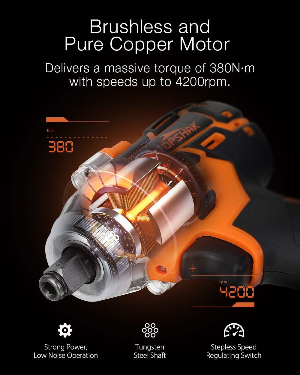 [#Ιστορικό_Χαμηλό] Topshak TS-PW1A : Brushless μπουλονόκλειδο μπαταρίας με κρούση και μπαταρία 1.5Ah με μόλις 31€!!