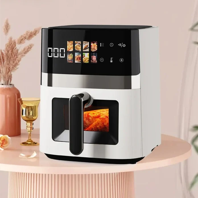 NovuLife 1500W Air Fryer : Με «παραθυράκι» στην απόλαυση και τιμή που δεν τρώει τον μισθό (47.4€)!