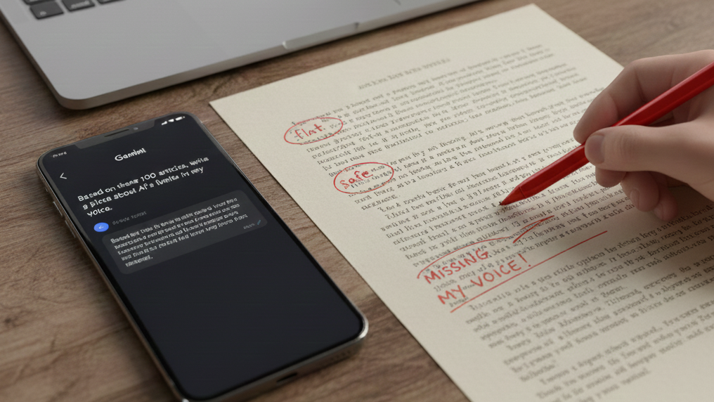 «Του Έδωσα 100 Άρθρα για να Μιμηθεί τη Φωνή Μου — Δείτε Τι Αποκάλυψα!»