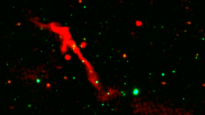 Το ηφαίστειο του διαστήματος της μαύρης τρύπας εκρήγνυται μετά από 100 εκατομμύρια χρόνια ύπνου