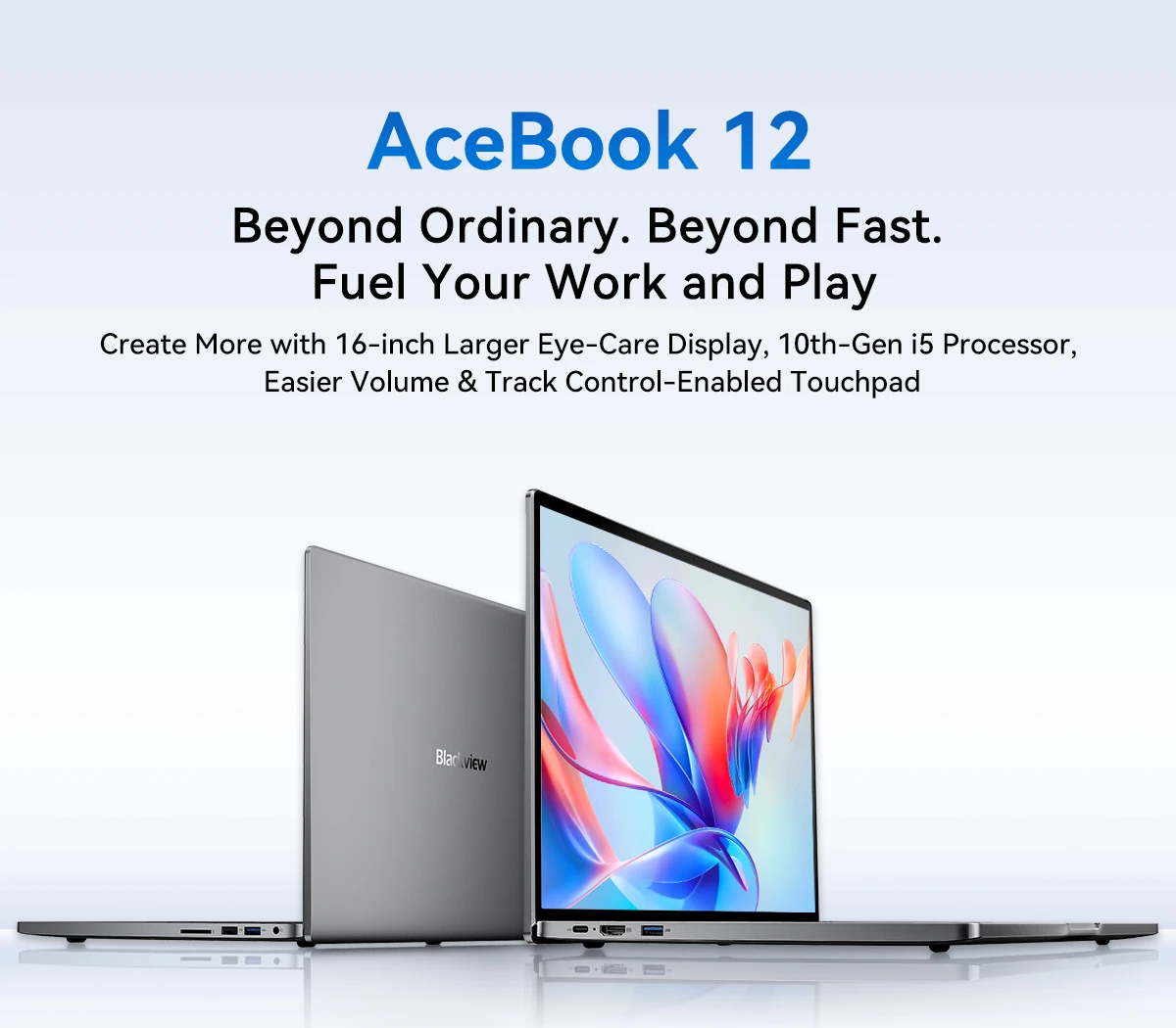 Ανακαλύψτε το Blackview AceBook 12: Laptop 16″, Intel i5 10ης γενιάς, 16GB RAM – Μοναδική προσφορά μόνο με 364,6€ από Ευρώπη!