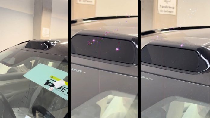 Το σύστημα LiDAR ενός αυτοκινήτου είναι αρκετά ισχυρό για να προκαλέσει ανεπανόρθωτη ζημιά στην κάμερα ενός smartphone όταν το στρέφετε απευθείας προς το μέρος του, επομένως να είστε ιδιαίτερα προσεκτικοί