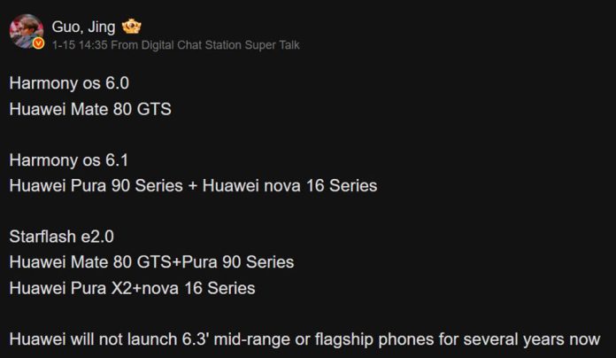 Η Huawei δεν έχει σχέδια για μικρό ναυαρχίδα αλλά ειδικό τηλέφωνο Enjoy