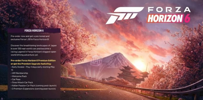 Η διαρροή του Forza Horizon 6 αποκαλύπτει την ημερομηνία κυκλοφορίας της 19ης Μαΐου