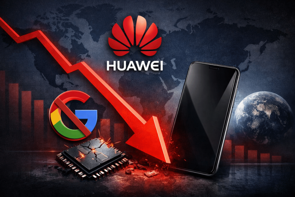 Γιατί η Huawei βρίσκεται στις τελευταίες θέσεις σε πωλήσεις smartphones