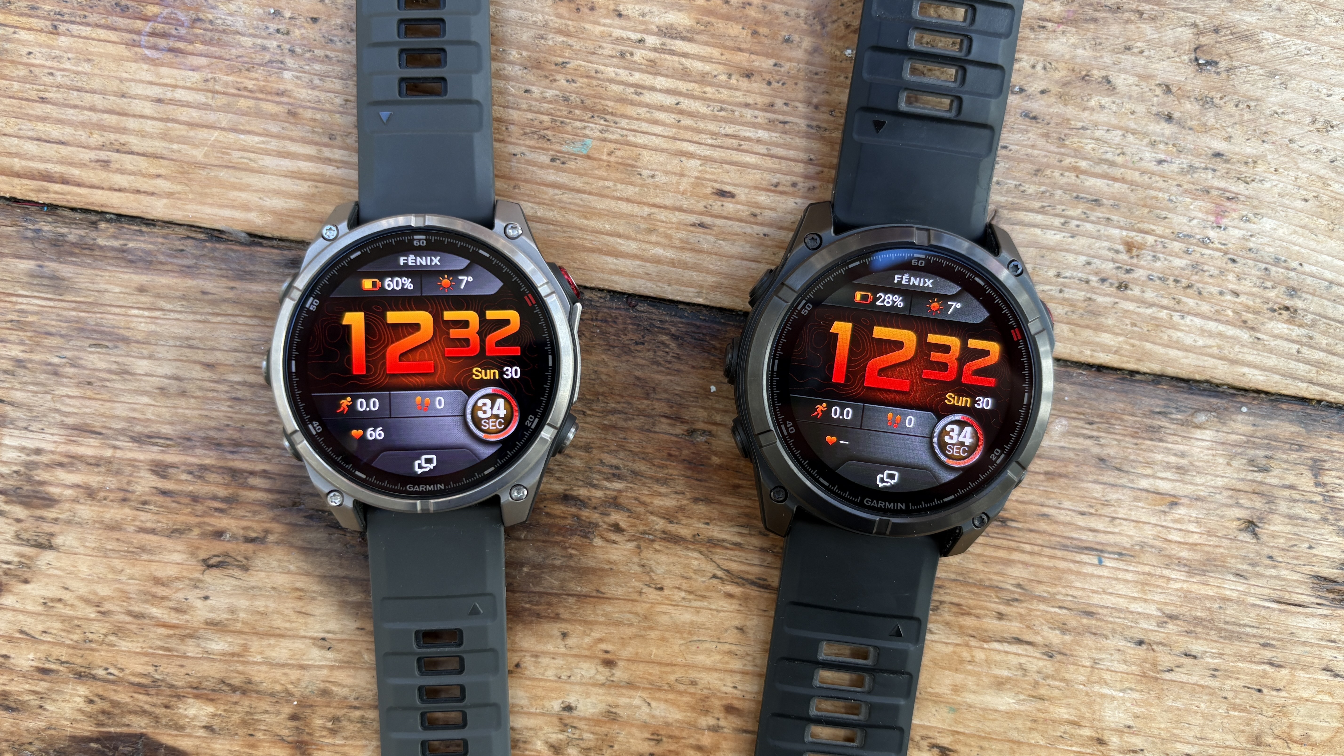 Garmin Fenix ​​8 Pro AMOLED εναντίον Garmin Fenix ​​8 Pro MicroLED
