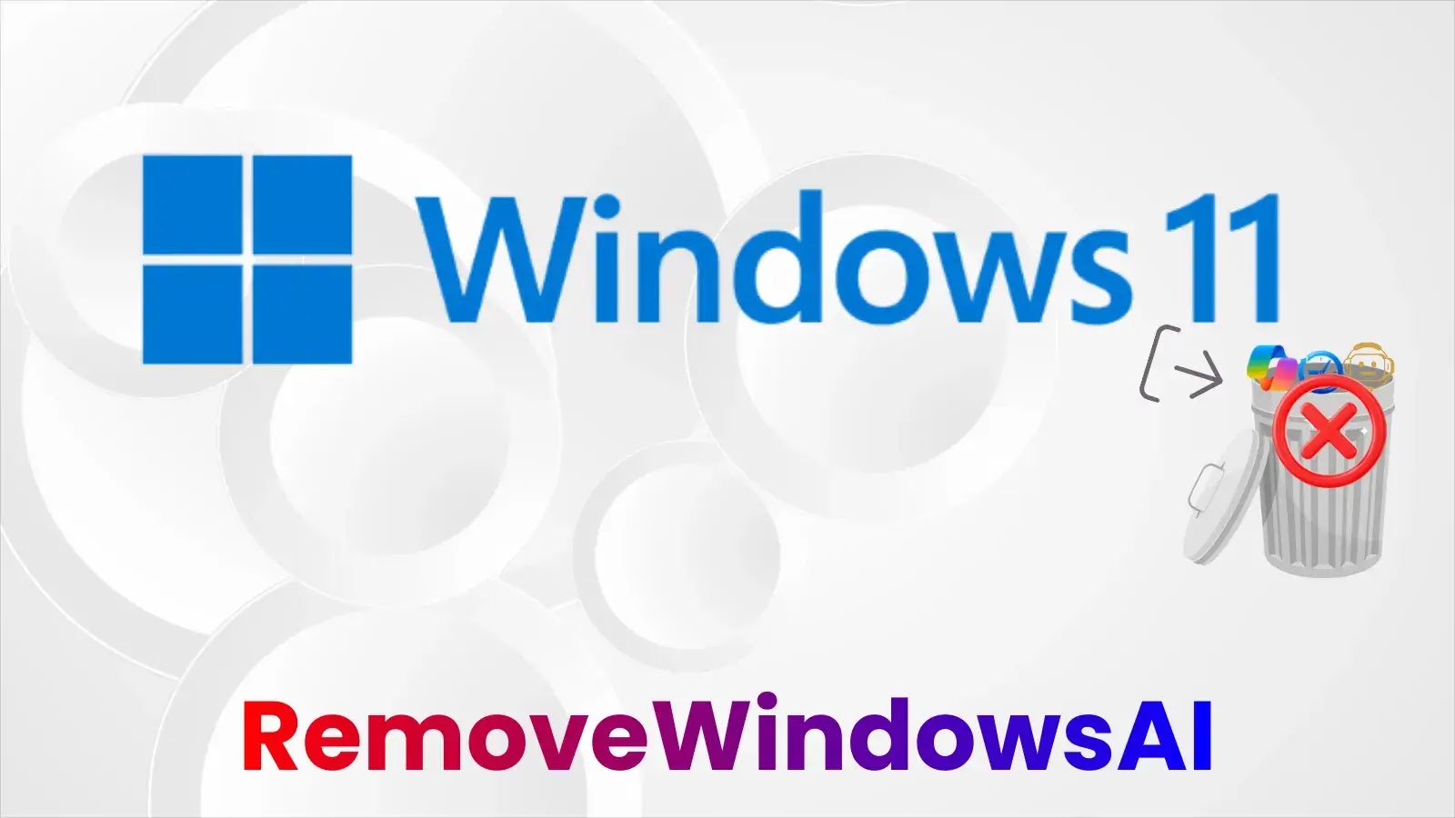 Νέο εργαλείο για την αφαίρεση Copilot, Recall και άλλων εργαλείων AI από τα Windows 11