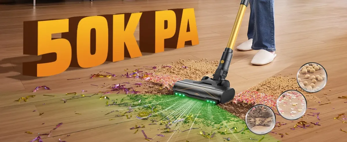 Απίθανος συνδυασμός: Proscenic P15 με 70 λεπτά αυτονομίας ΚΑΙ ηλεκτρική σκούπα Vactidy V12 μόλις 113€! Μη το χάσεις! Proscenic P15