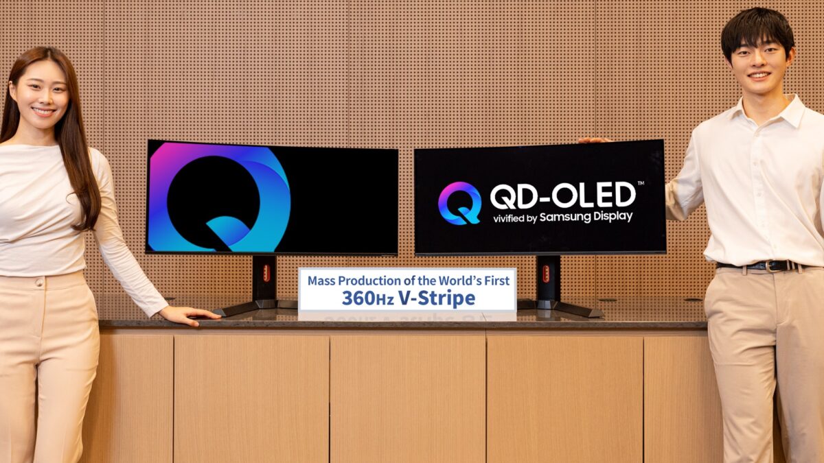 Το νέο πάνελ QD-OLED της Samsung για οθόνες είναι πιο φωτεινό και έχει πιο ευκρινές κείμενο