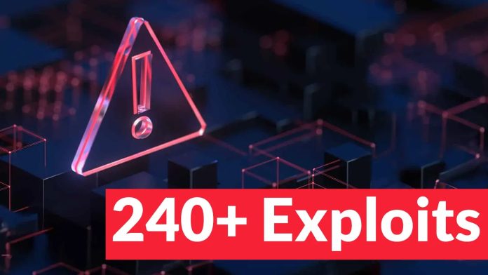 Απειλές που επιτίθενται σε συστήματα με 240+ εκμεταλλεύσεις πριν από την ανάπτυξη ransomware