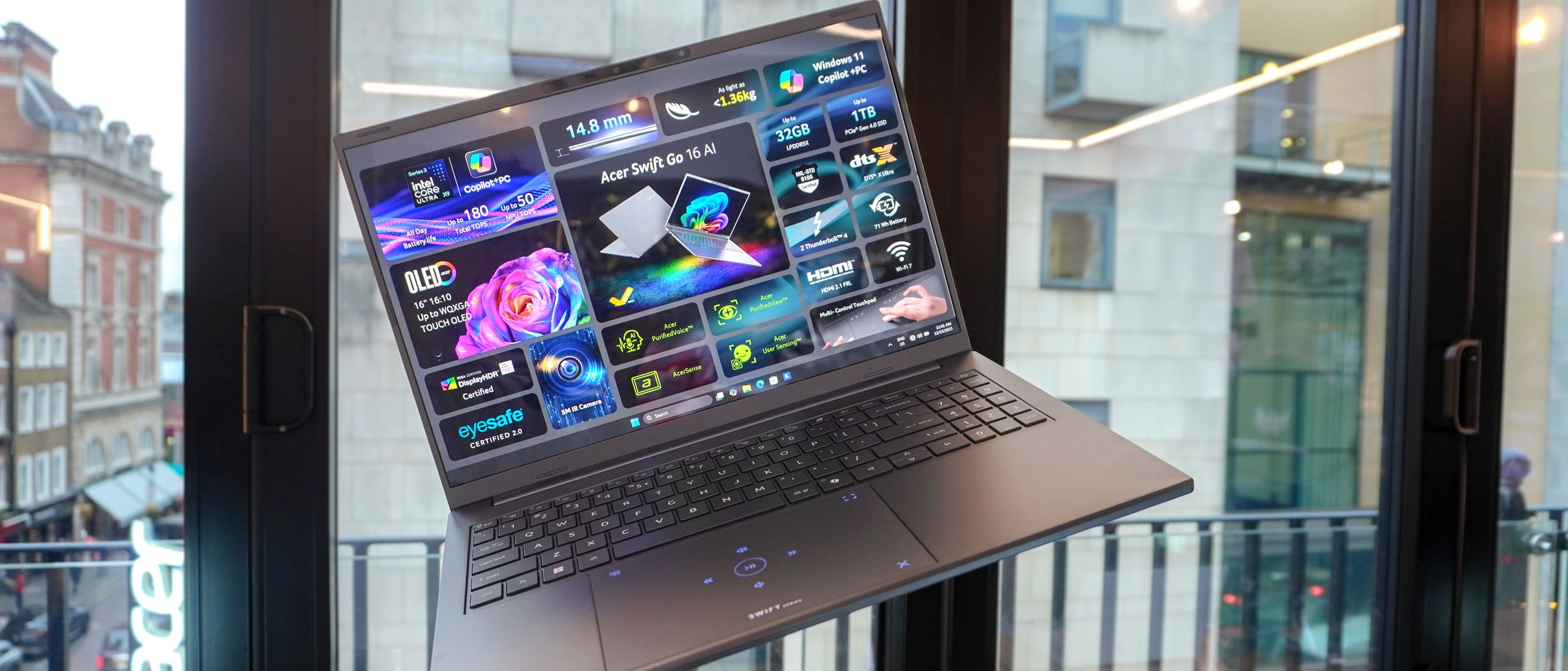 «Ανακαλύψτε το Acer Swift Go 16: Ο Φορητός Υπολογιστής που Θα Σας Κλέψει την Καρδιά στην CES!»