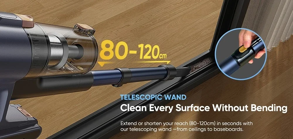 Vactidy V12 : Με 50000Pa και «πράσινο φως» για να μη της ξεφεύγει ούτε κόκκος!