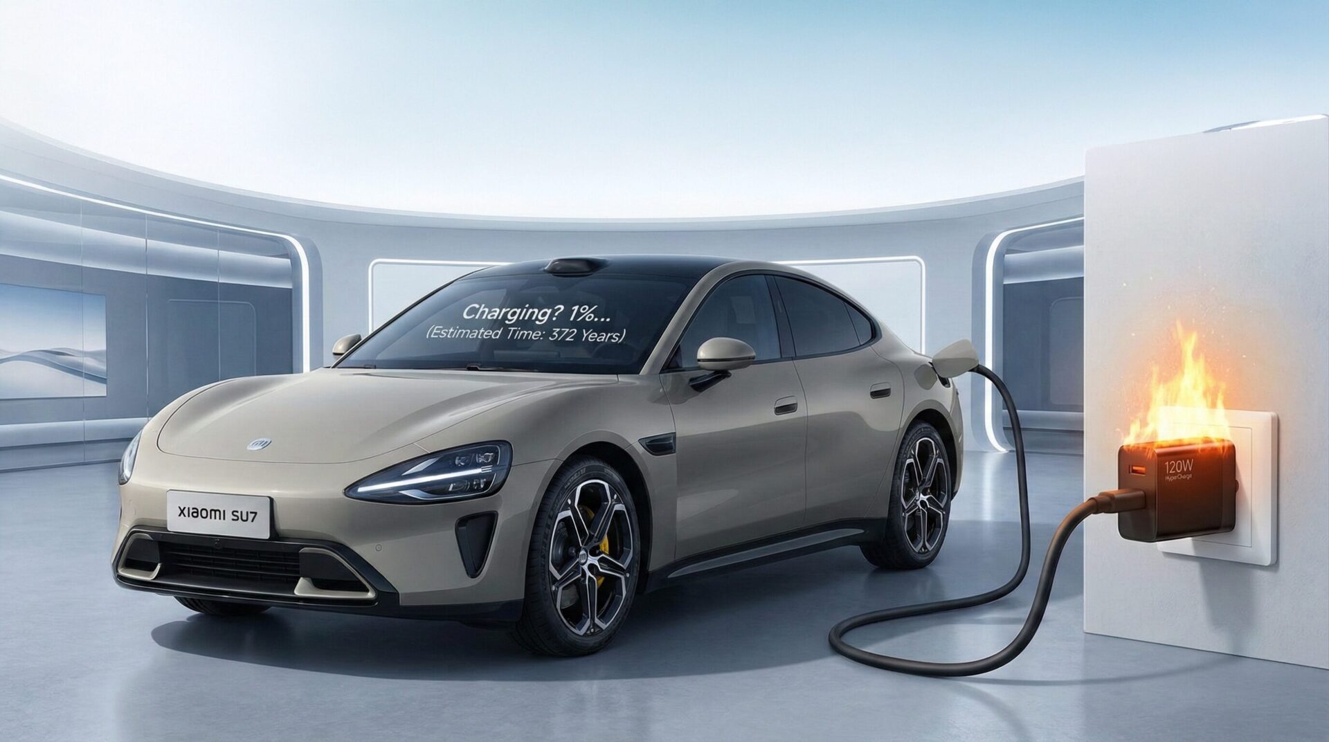 Είναι δυνατή η φόρτιση του Xiaomi SU7 χρησιμοποιώντας φορτιστή τηλεφώνου;