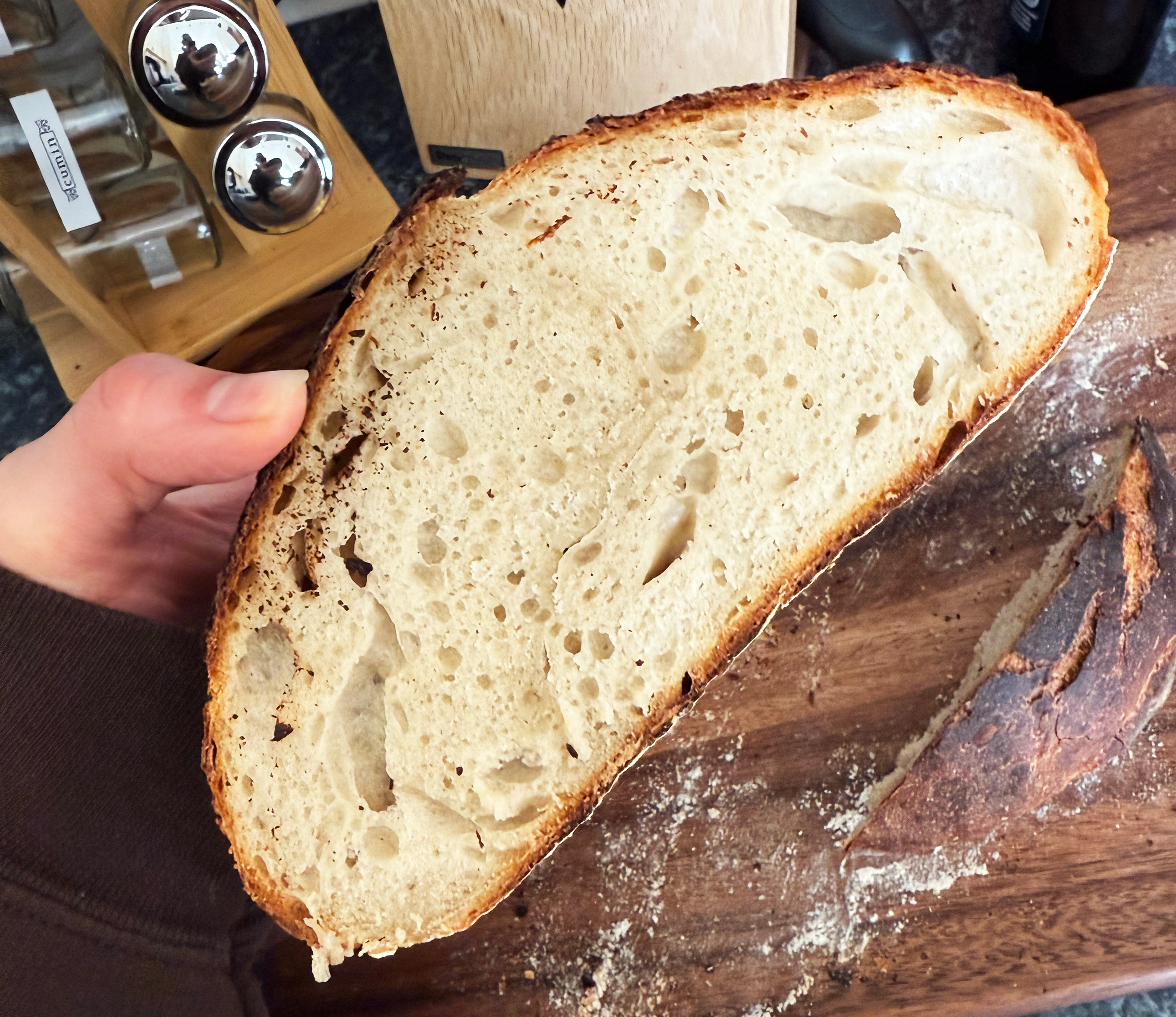 ένα καρβέλι προζύμι