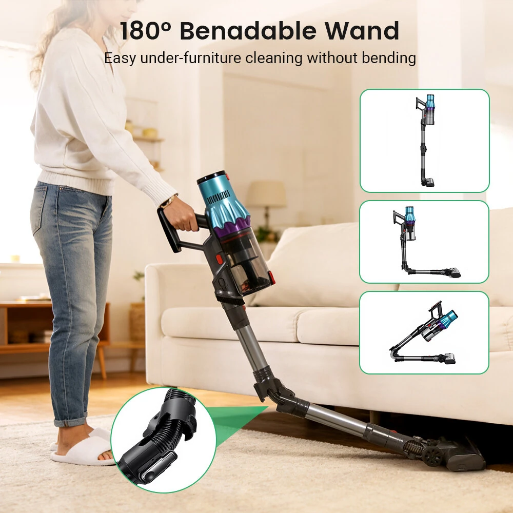 BlitzHome BH-AW10: Η σκούπα που διπλώνει τη μέση της, για να σώζει τη δική σας από το βάρος της καθαριότητας! BlitzHome BH-AW10: Η σκούπα που διπλώνει τη μέση της, για να σώζει τη δική σας από το βάρος της καθαριότητας!