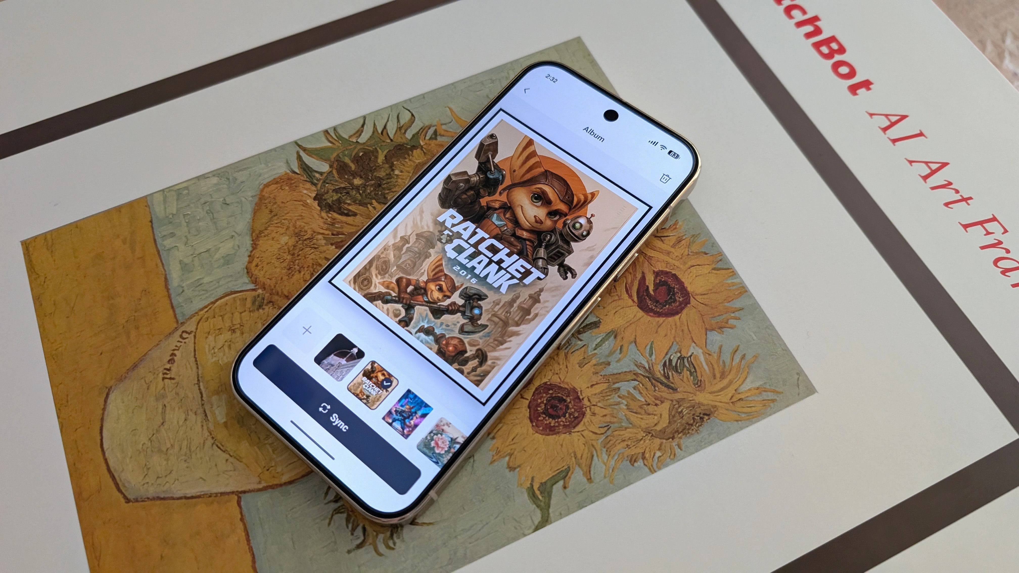 SwitchBot AI Art Frame