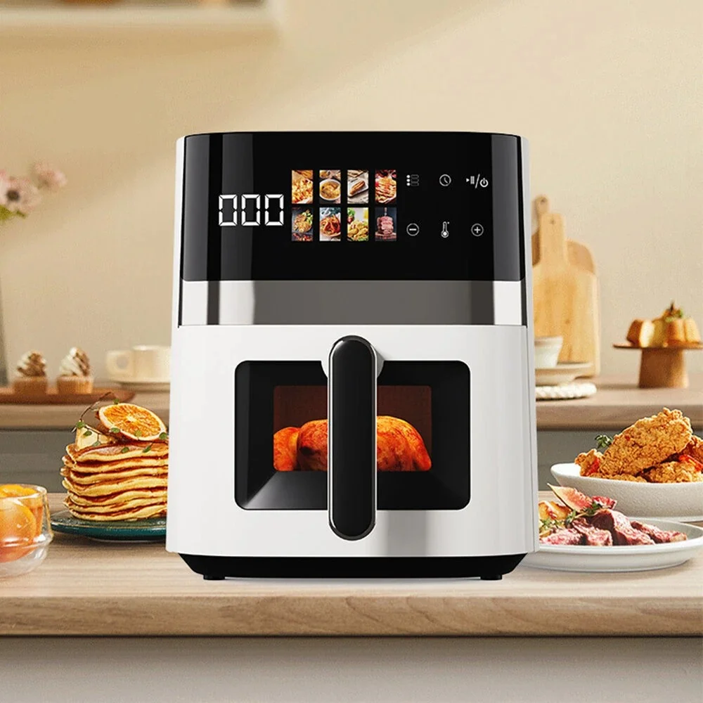 NovuLife 1500W Air Fryer : Με «παραθυράκι» στην απόλαυση και τιμή που δεν τρώει τον μισθό (47.4€)!