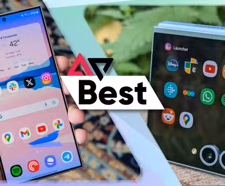 Το επόμενο ταξίδι σας σε ένα κατάστημα T-Mobile μπορεί να φαίνεται λίγο διαφορετικό Samsung Galaxy S24 Ultra στα αριστερά και Galaxy Z Flip 6 στα δεξιά με το λογότυπο AndroidPolice στο κέντρο με το κείμενο