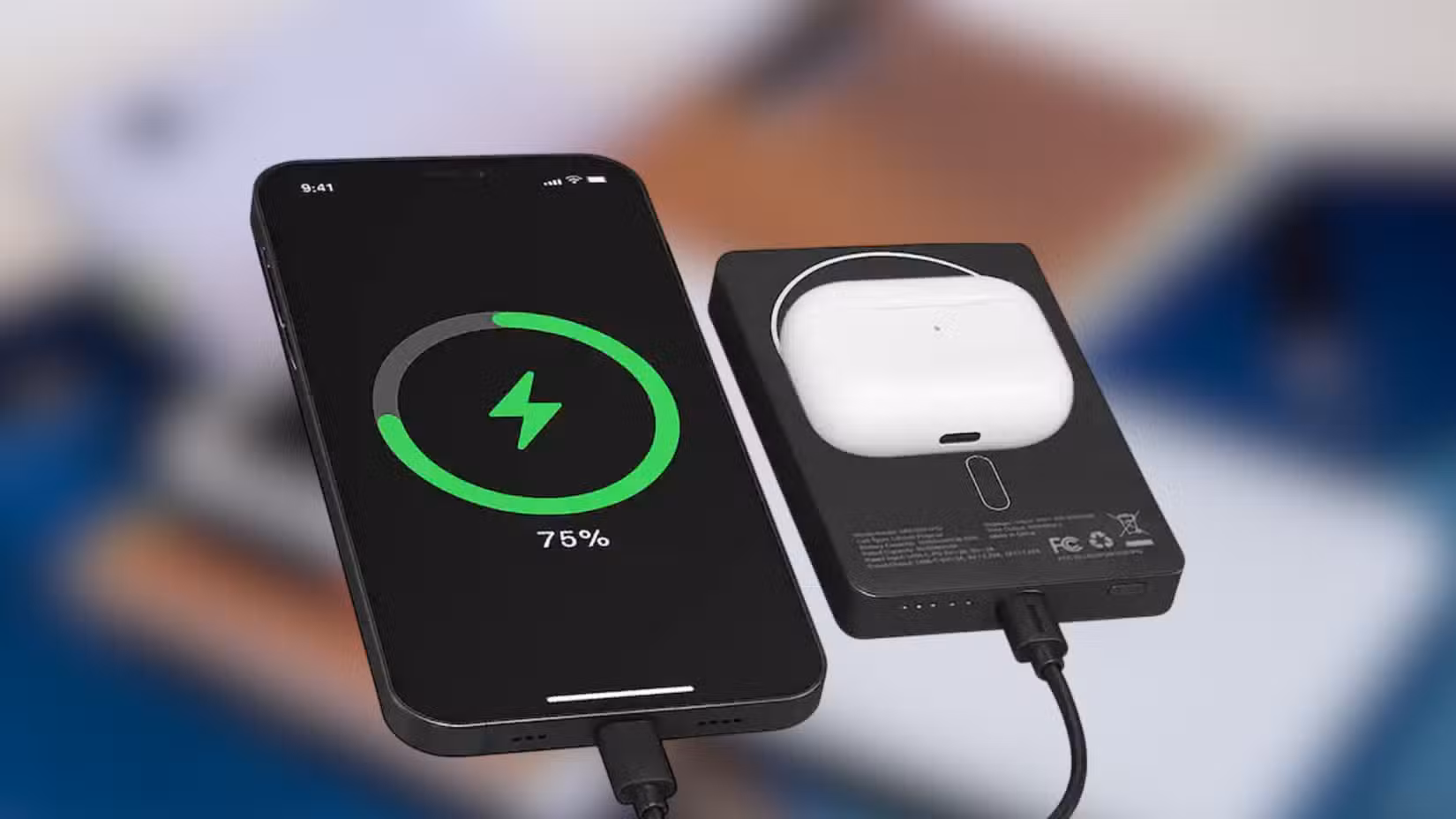 Energizer - 10.000mAh SLIM METAL 20W Magnetic Wireless Qi/Qi2.0/MagSafe PowerBank