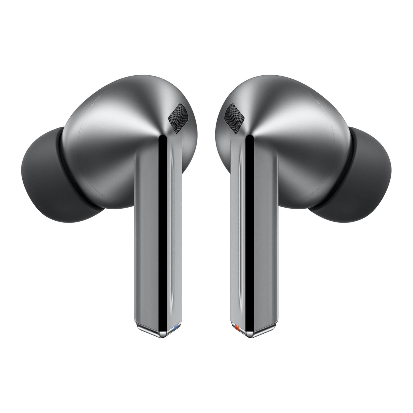 Render του ασημί Samsung Galaxy Buds 3 Pro