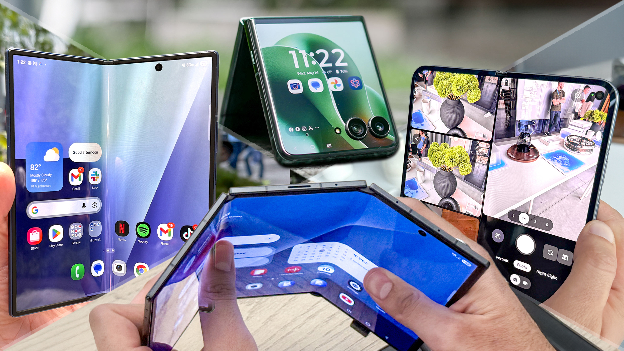 Τα Galaxy Z Fold 7, Moto Razr Ultra, Galaxy Z TriFold και Google Pixel 10 Pro Fold