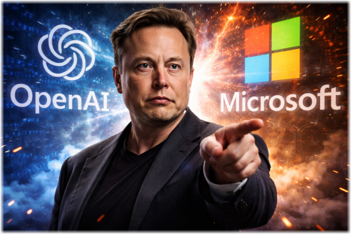 Ο Μασκ διεκδικεί έως $134 δισ. από OpenAI και Microsoft για «παράνομα κέρδη»