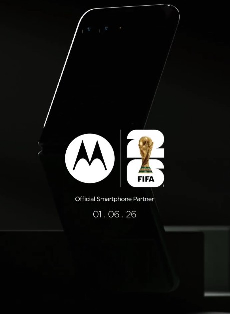 Motorola Razr με το λογότυπο του Παγκοσμίου Κυπέλλου FIFA
