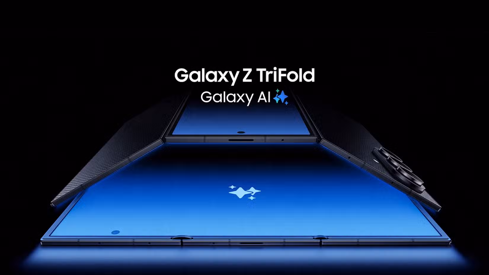 Μια προωθητική εικόνα του Samsung Galaxy Z TriFold