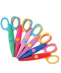 Mr. Pen Craft Scissors - Decorative Edge, 6 Pack, Zig Zag, Scrapbooking, Fancy, Pattern, Design